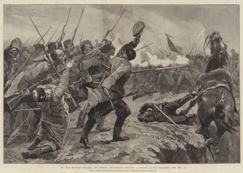 The War between Bulgaria and Serbia, Bulgarians Capturing a Position in the Tzaribrod Pass, 23 November